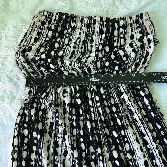 Handmade Strapless Jumpsuit with Pockets - Picture 7 of 8